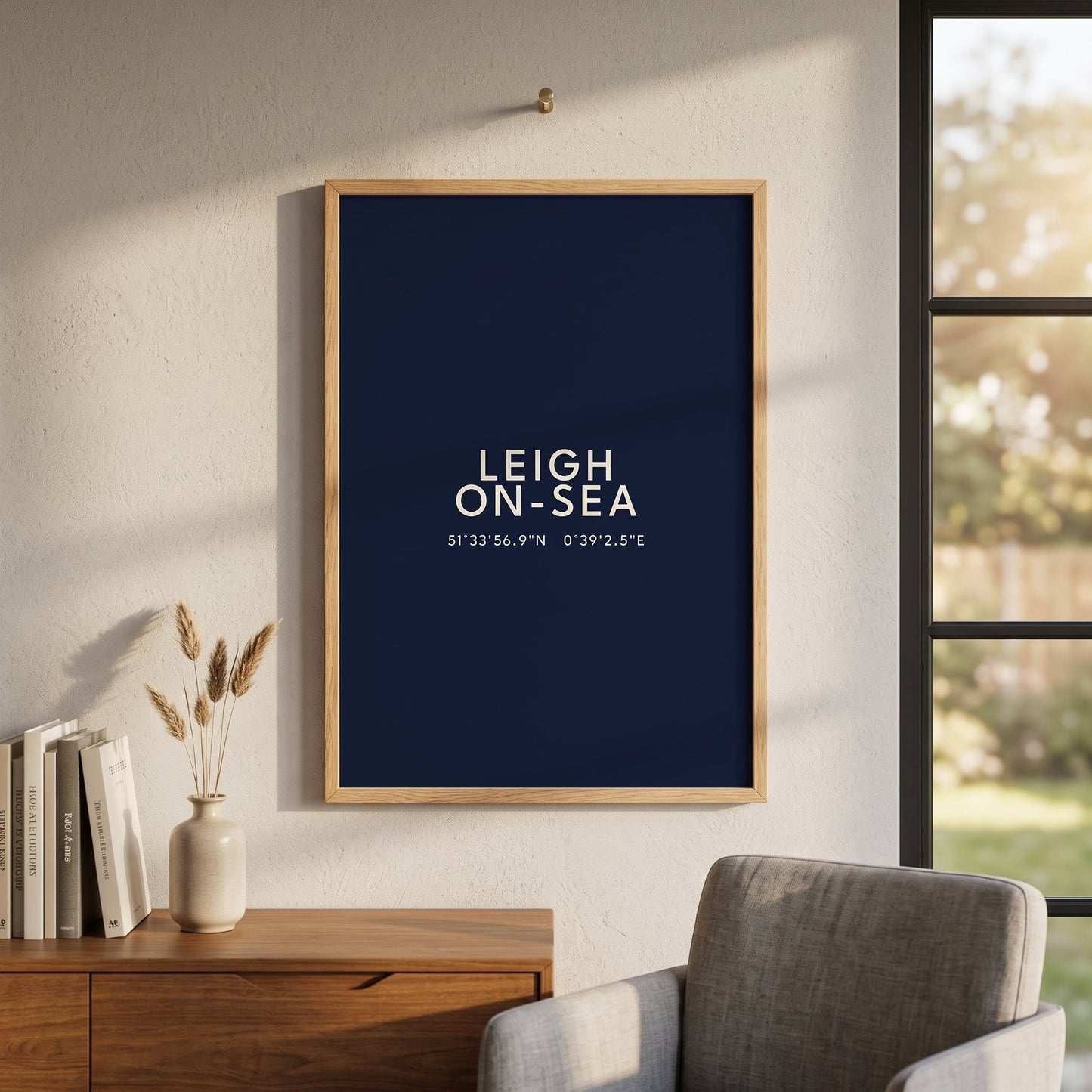 Leigh-on-Sea — Coordinates Print