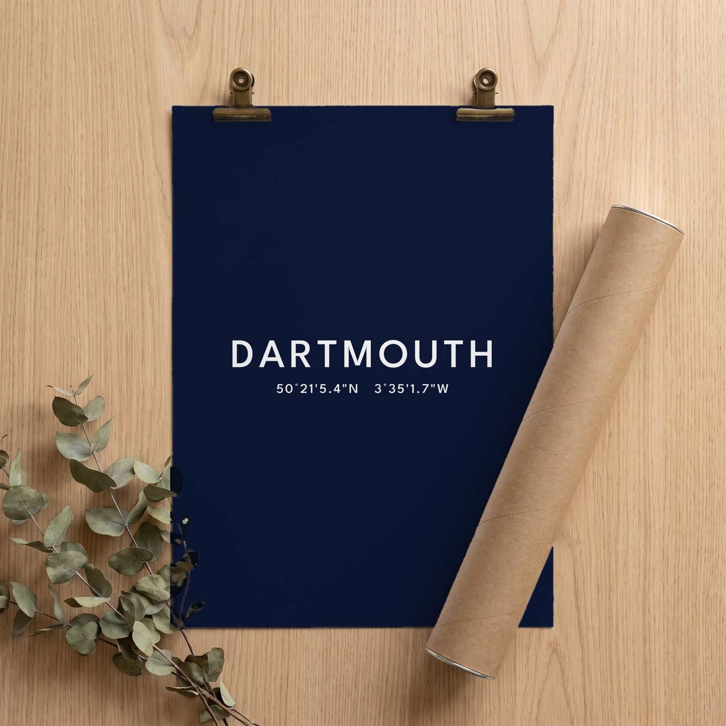 Dartmouth — Coordinates Print
