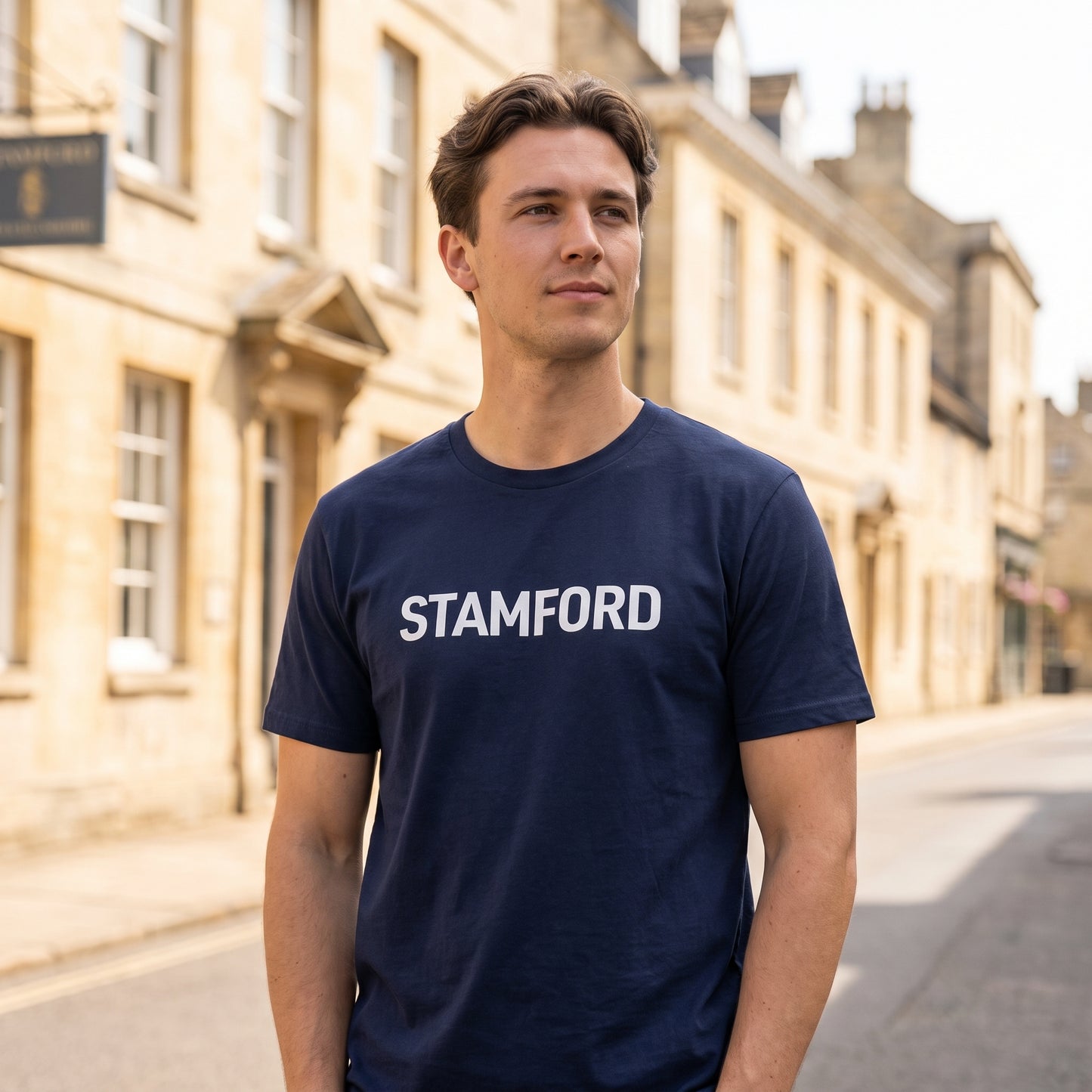 Stamford — Navy Tee