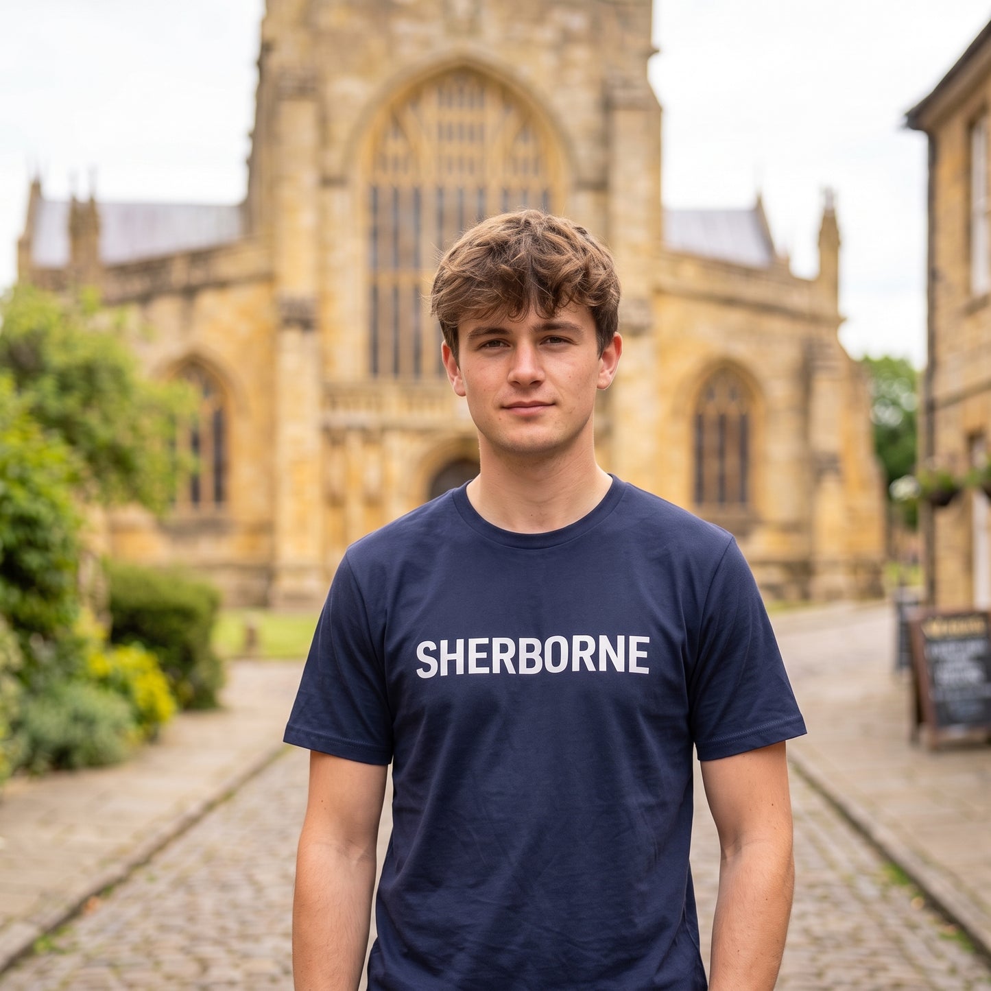 Sherborne — Navy Tee