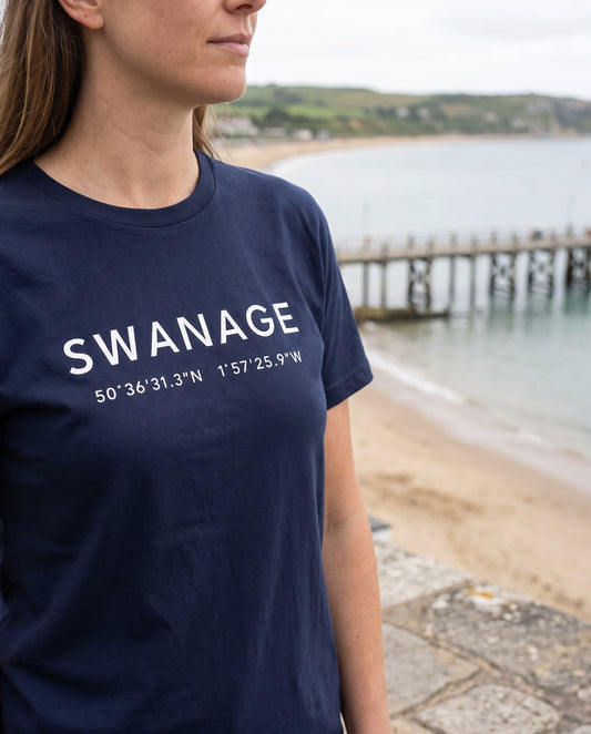 Swanage — Coordinates Navy Tee