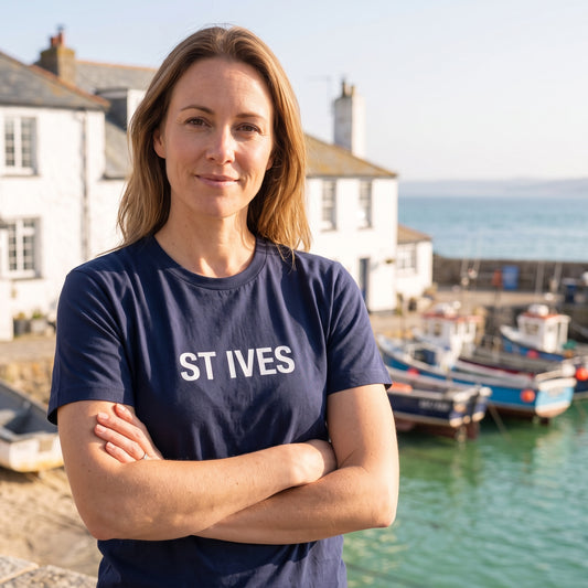 St Ives — Navy Tee