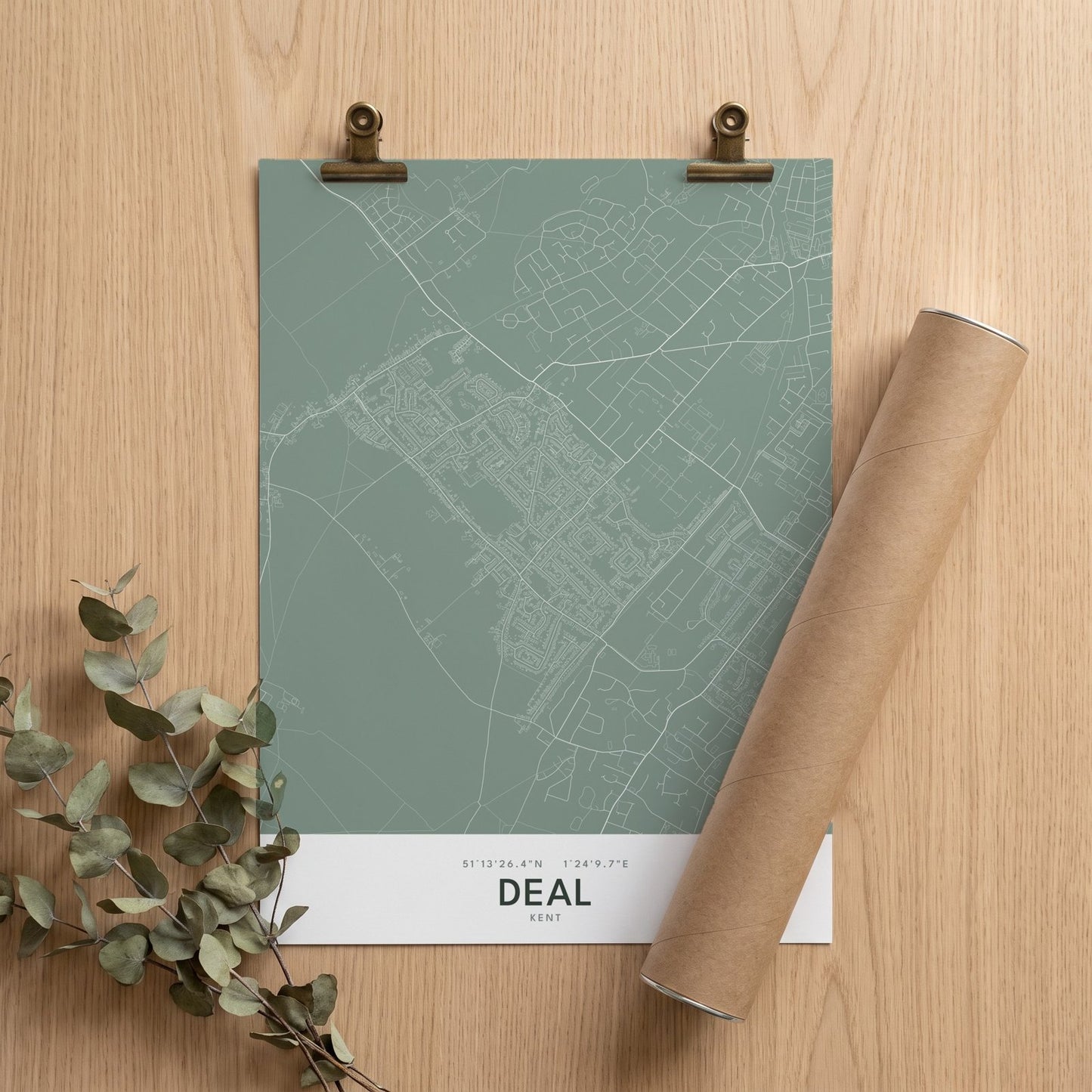 Deal — Map Print
