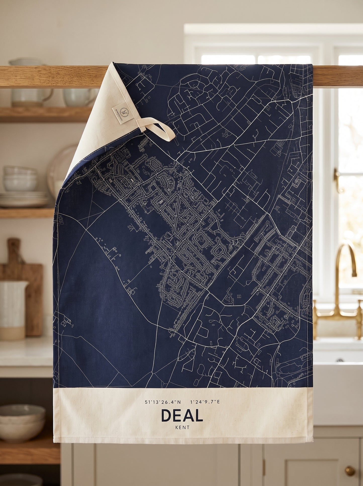 Deal — Map Tea Towel