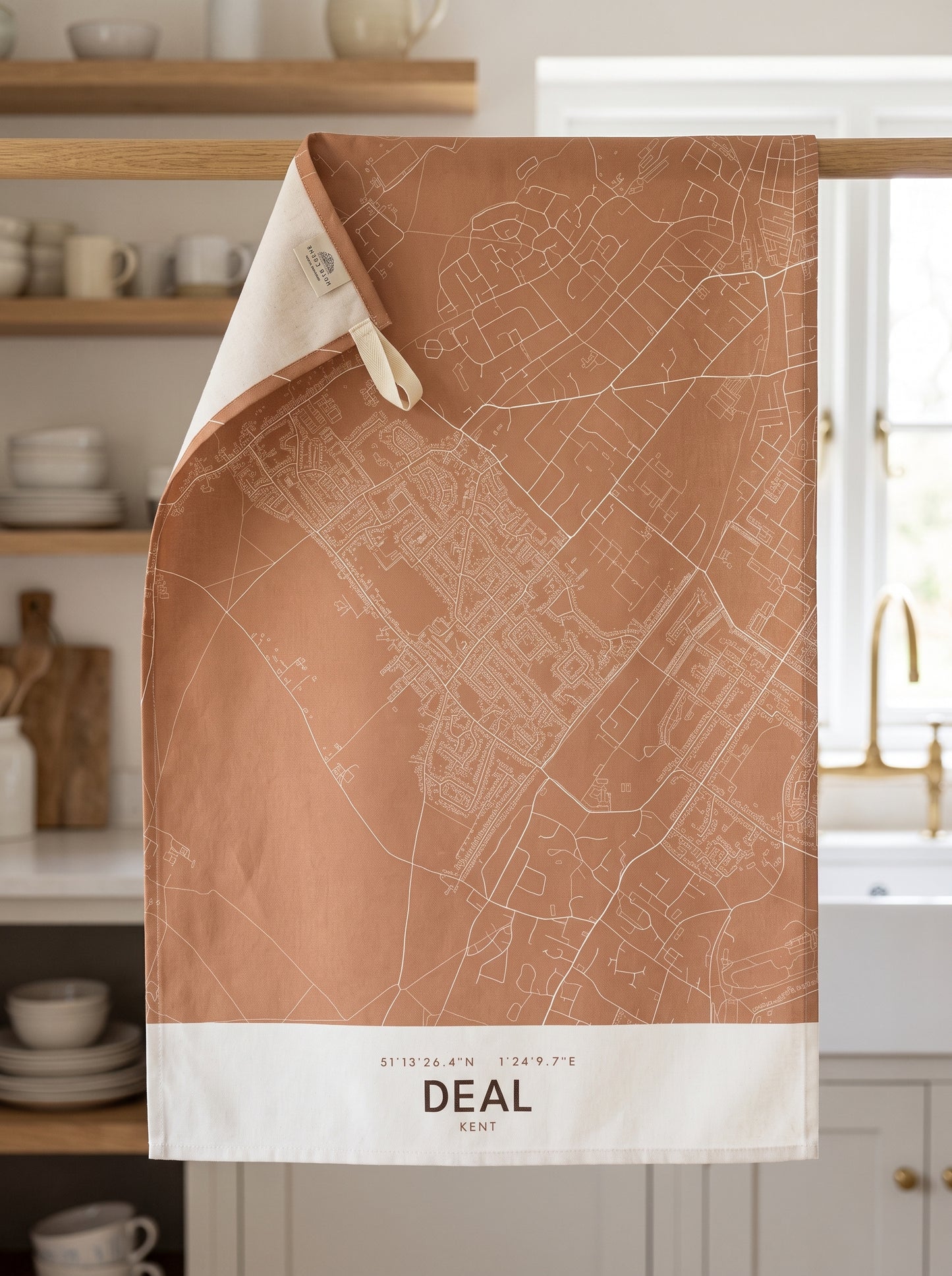 Deal — Map Tea Towel