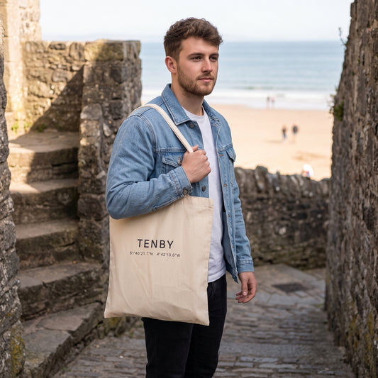 Tenby — Coordinates Natural Tote