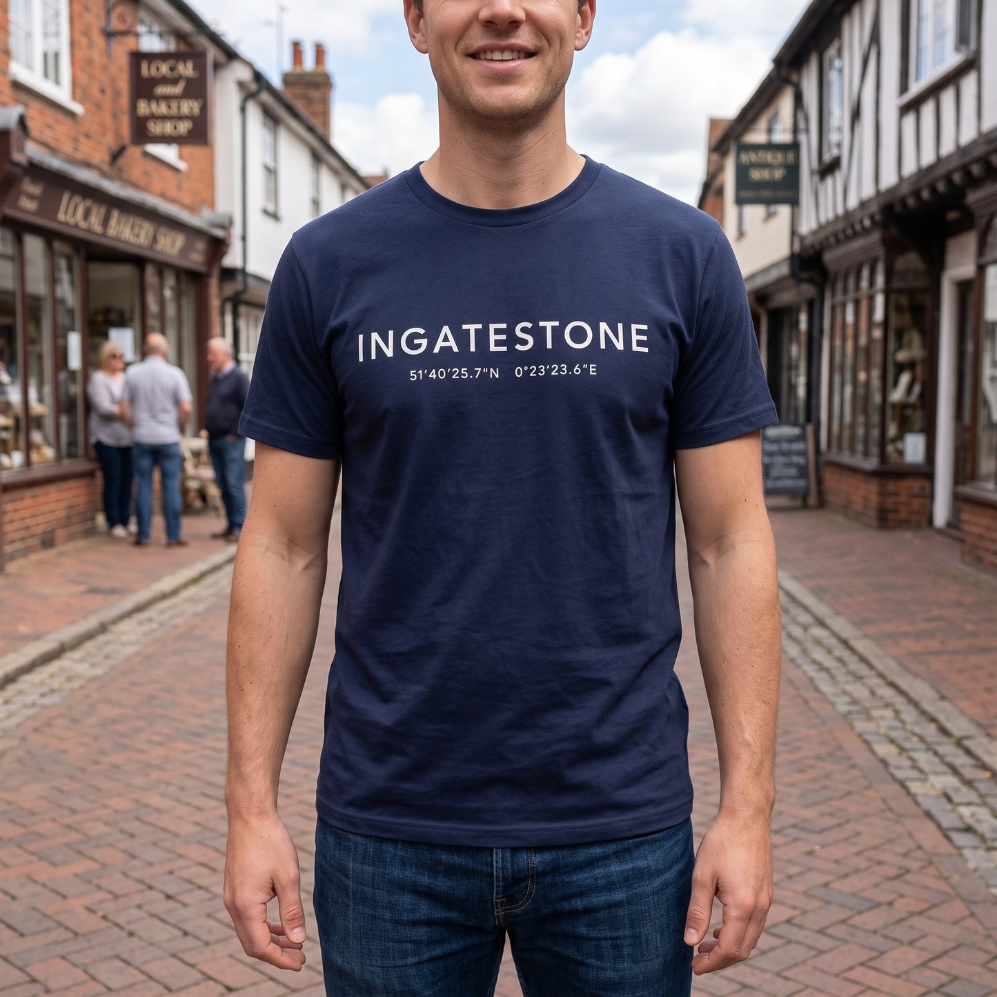 Ingatestone — Coordinates Navy Tee