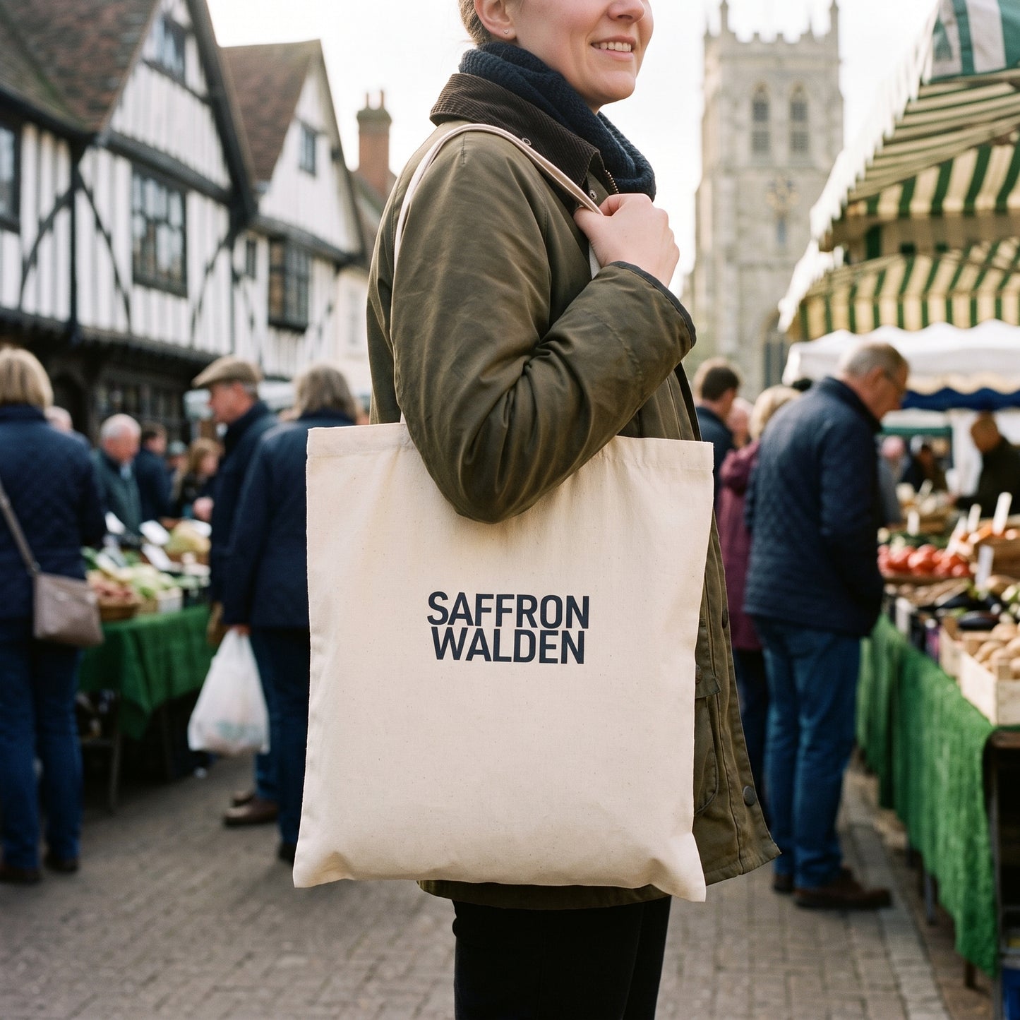 Saffron Walden — Natural Tote