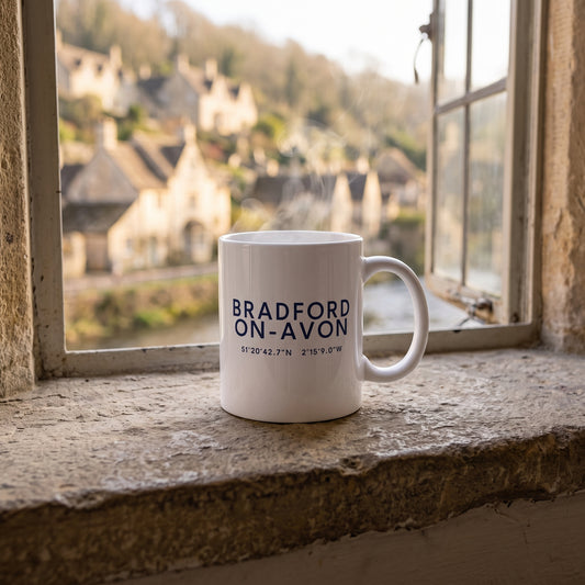 Bradford-on-Avon — Coordinates Ceramic Mug