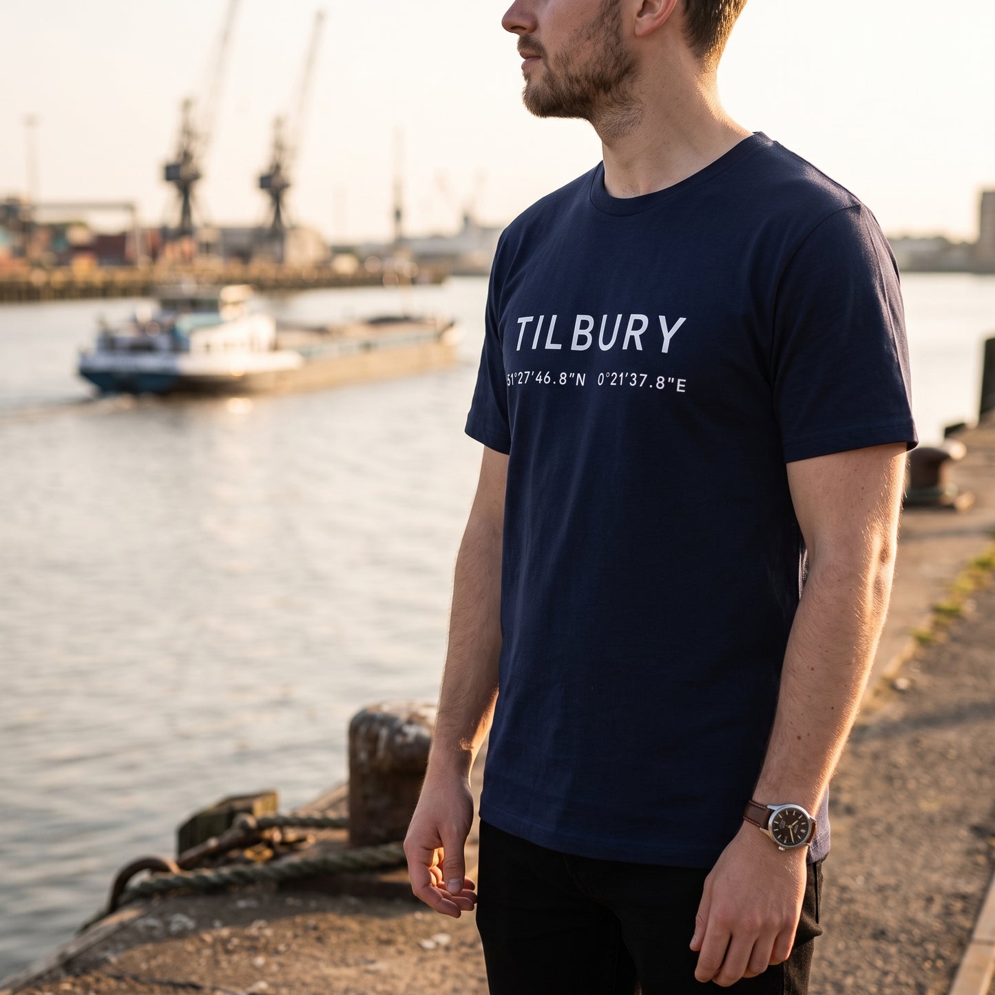 Tilbury — Coordinates Navy Tee