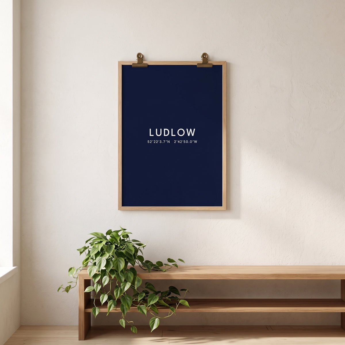 Your Town Merch — Ludlow Coordinates Print lifestyle