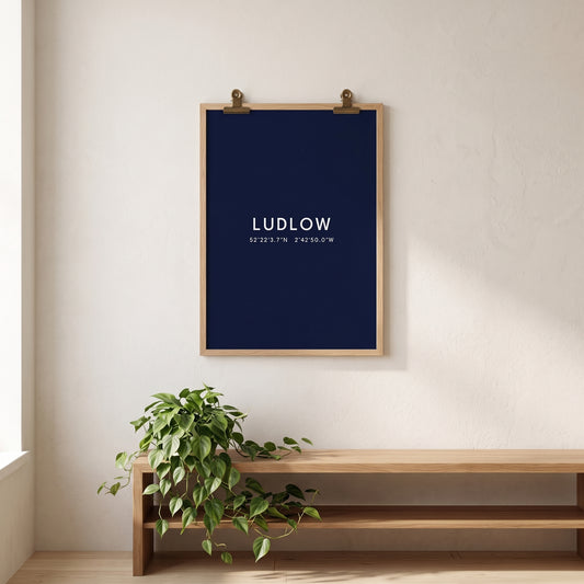 Ludlow — Coordinates Print