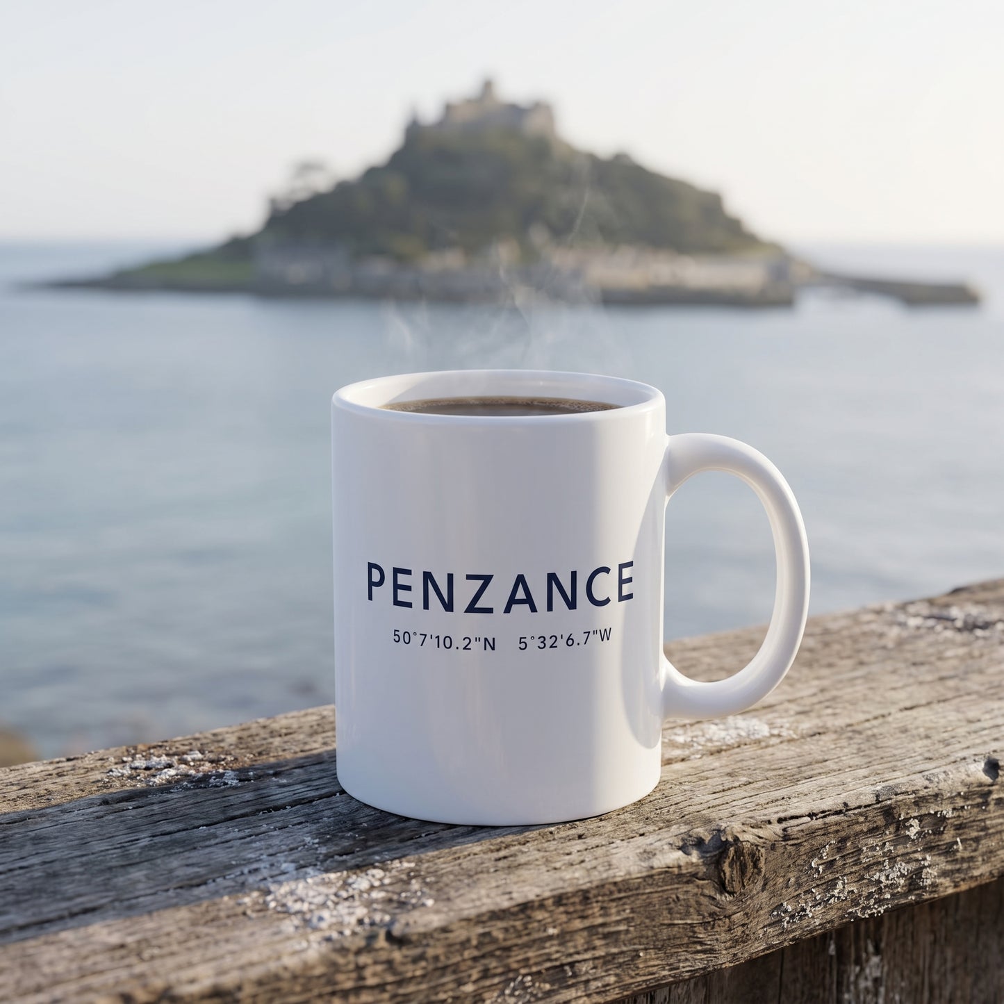 Penzance — Coordinates Ceramic Mug
