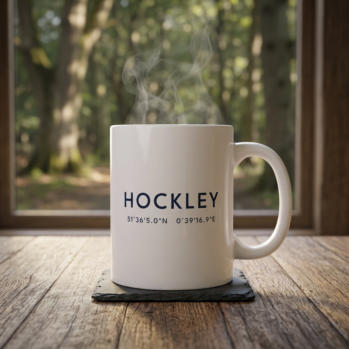Your Town Merch — Hockley Coordinates Ceramic Mug lifestyle