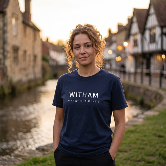 Witham — Coordinates Navy Tee
