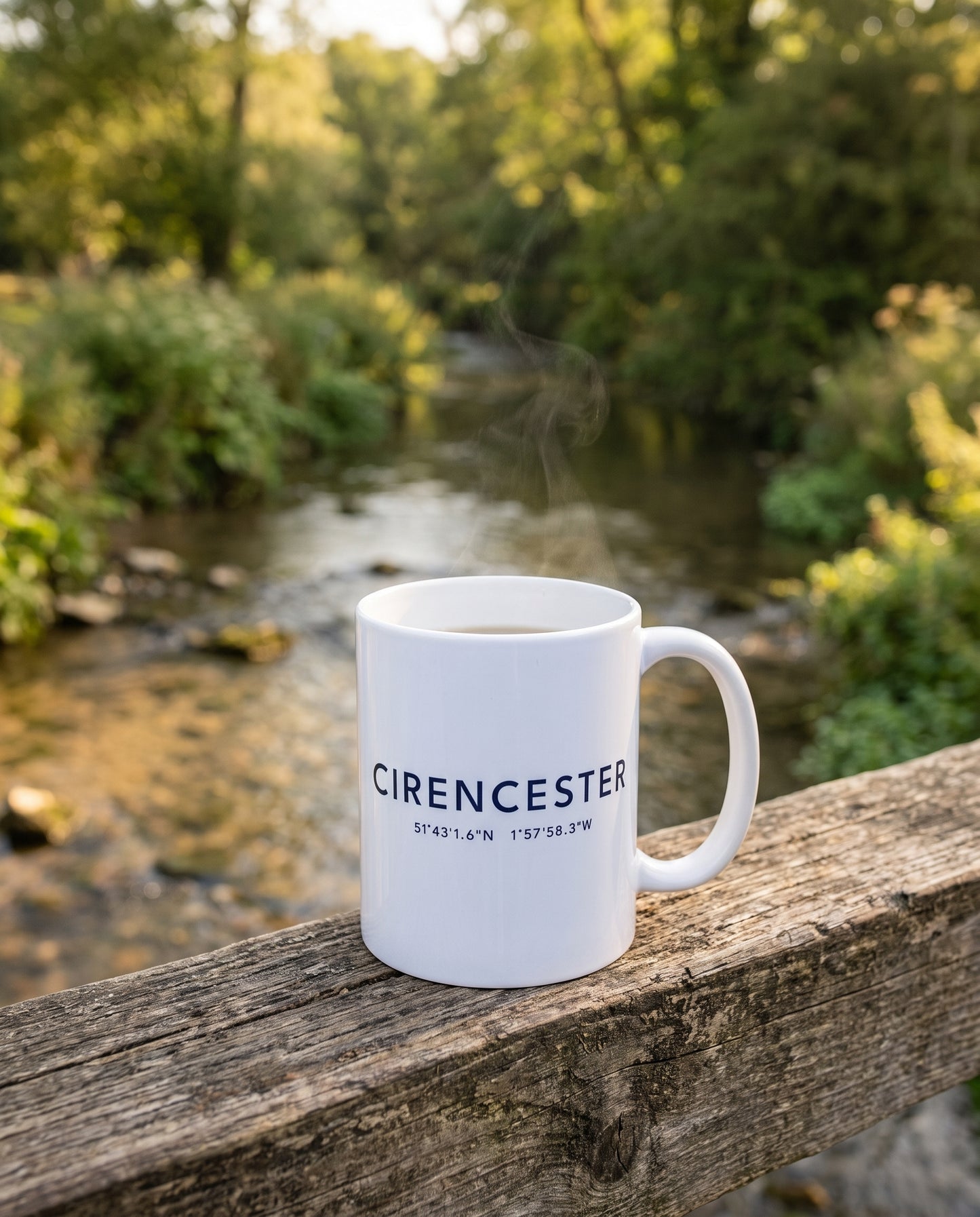 Cirencester — Coordinates Ceramic Mug