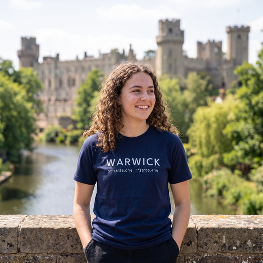 Warwick — Coordinates Navy Tee