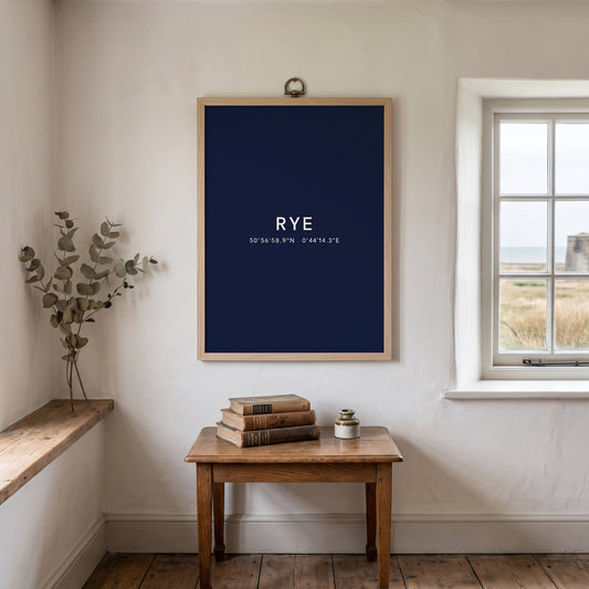 Rye — Coordinates Print
