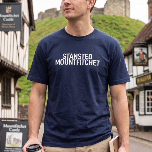 Stansted Mountfitchet — Navy Tee