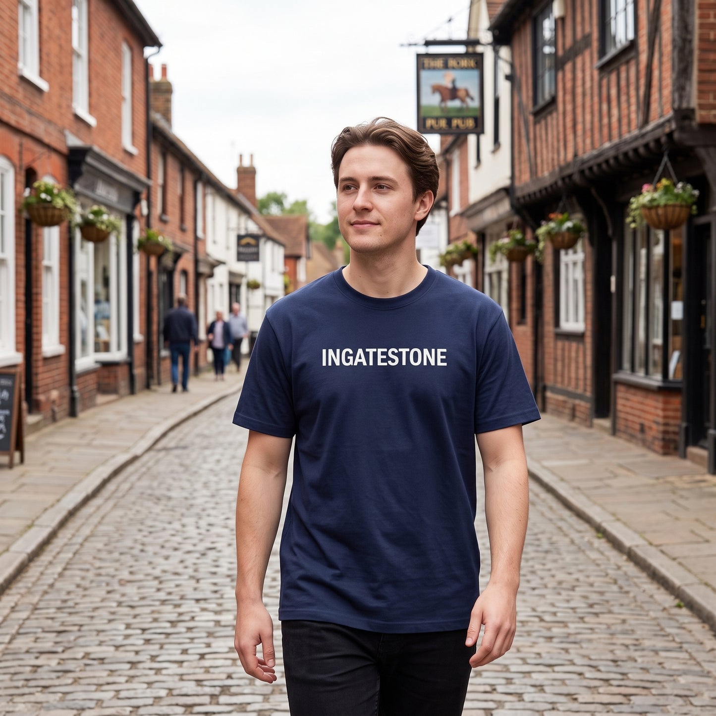 Ingatestone — Navy Tee