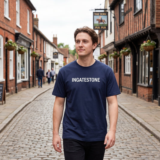 Ingatestone — Navy Tee
