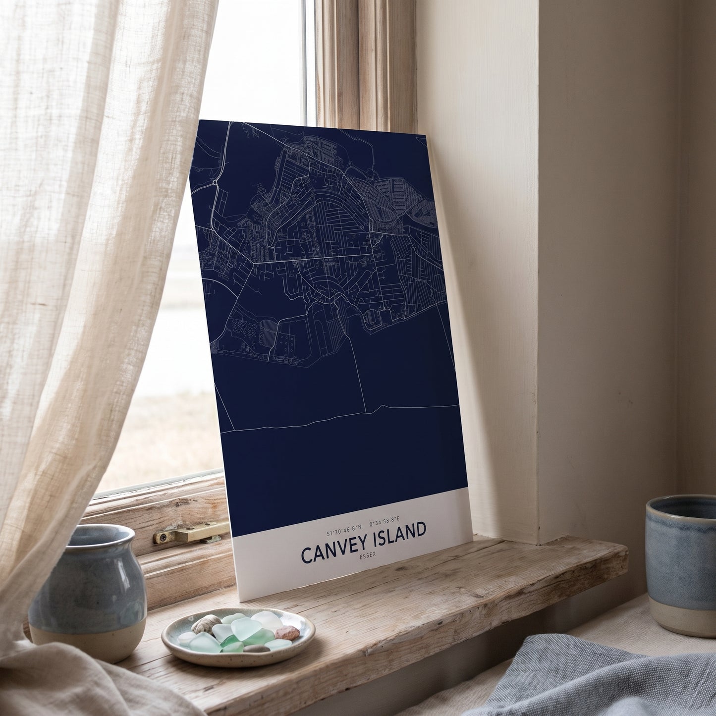 Canvey Island — Map Print