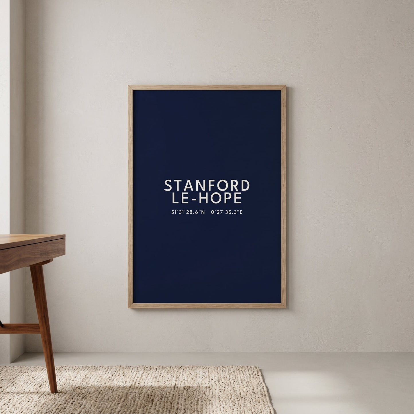 Stanford-le-Hope — Coordinates Print