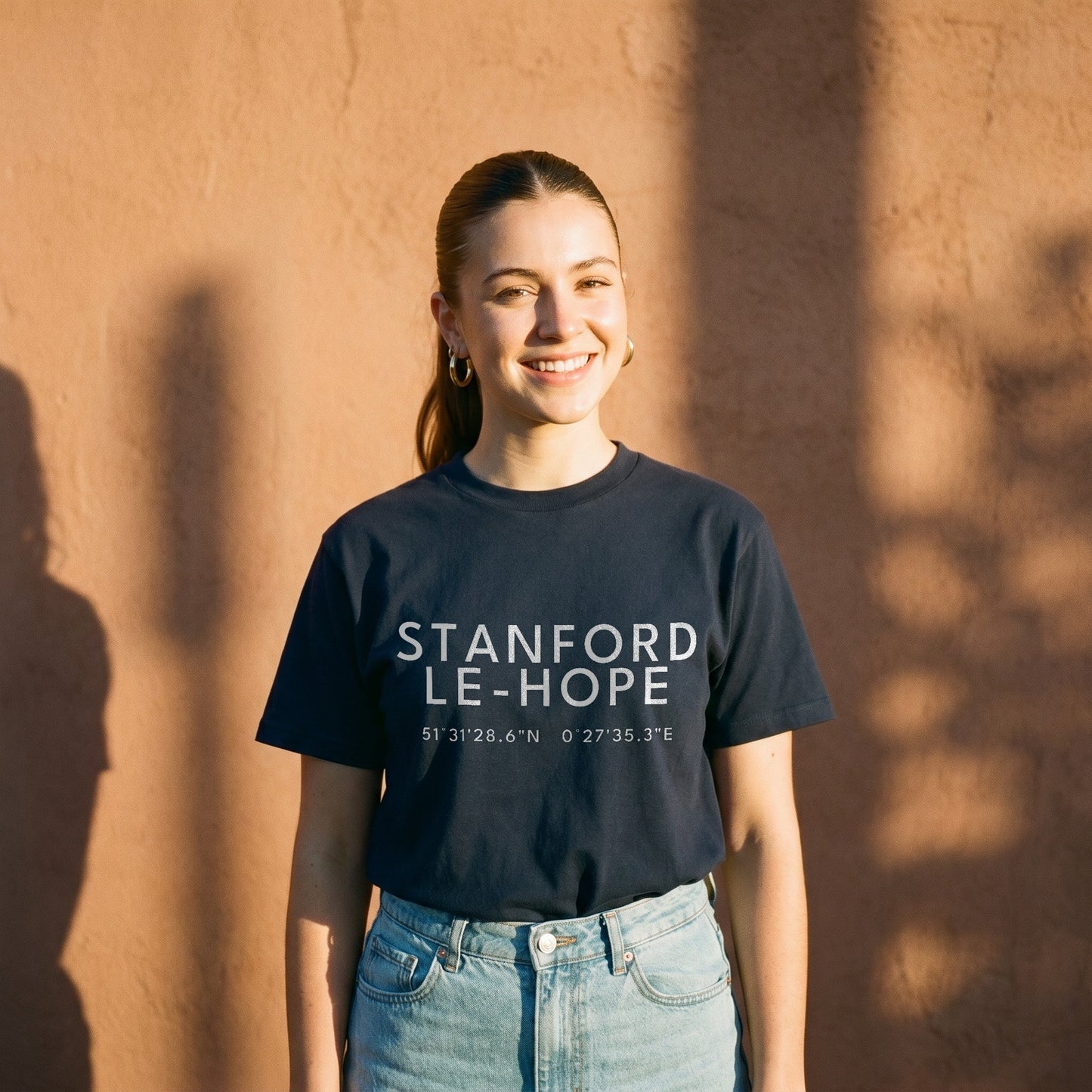 Stanford-Le-Hope coordinates t-shirt — Your Town Merch