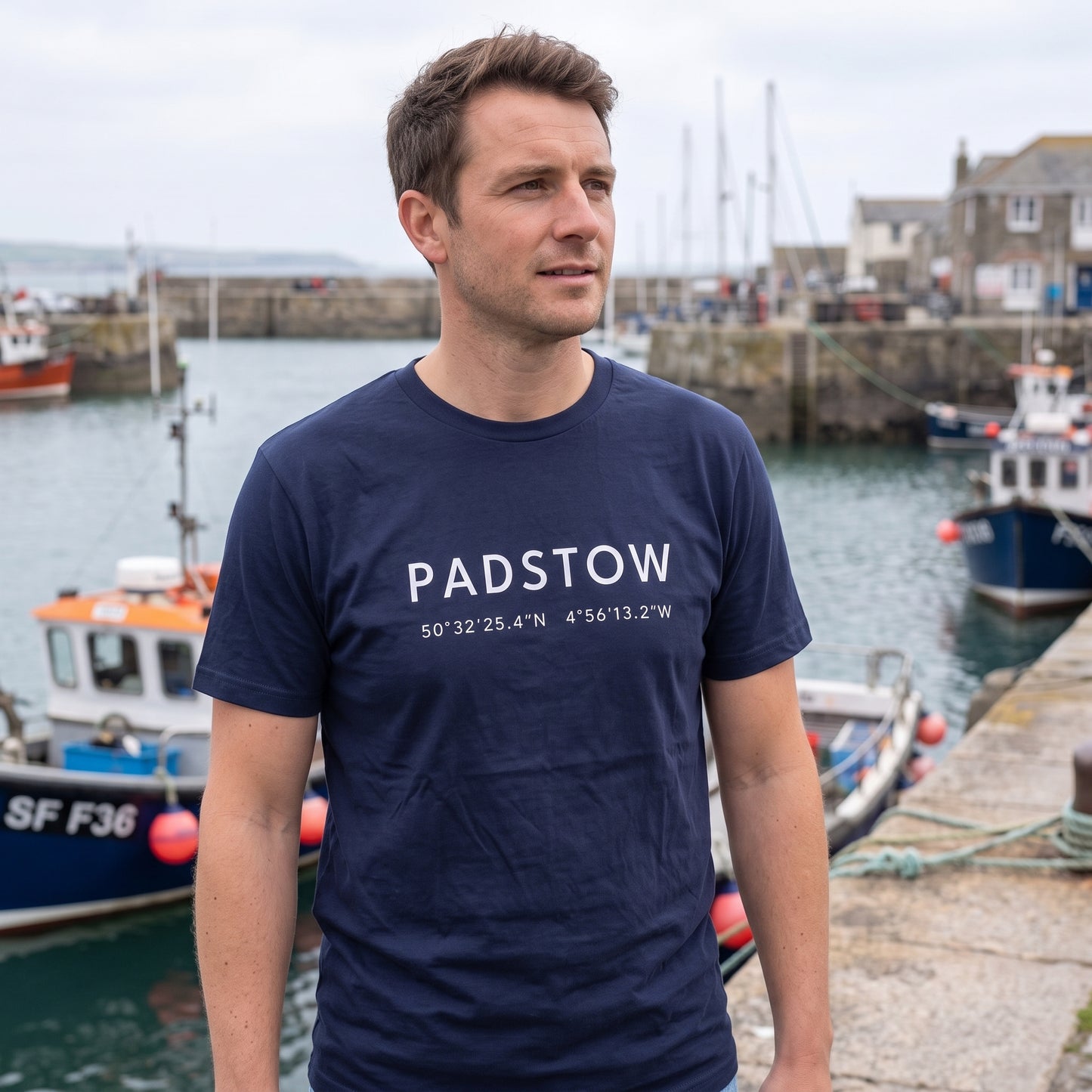 Padstow — Coordinates Navy Tee