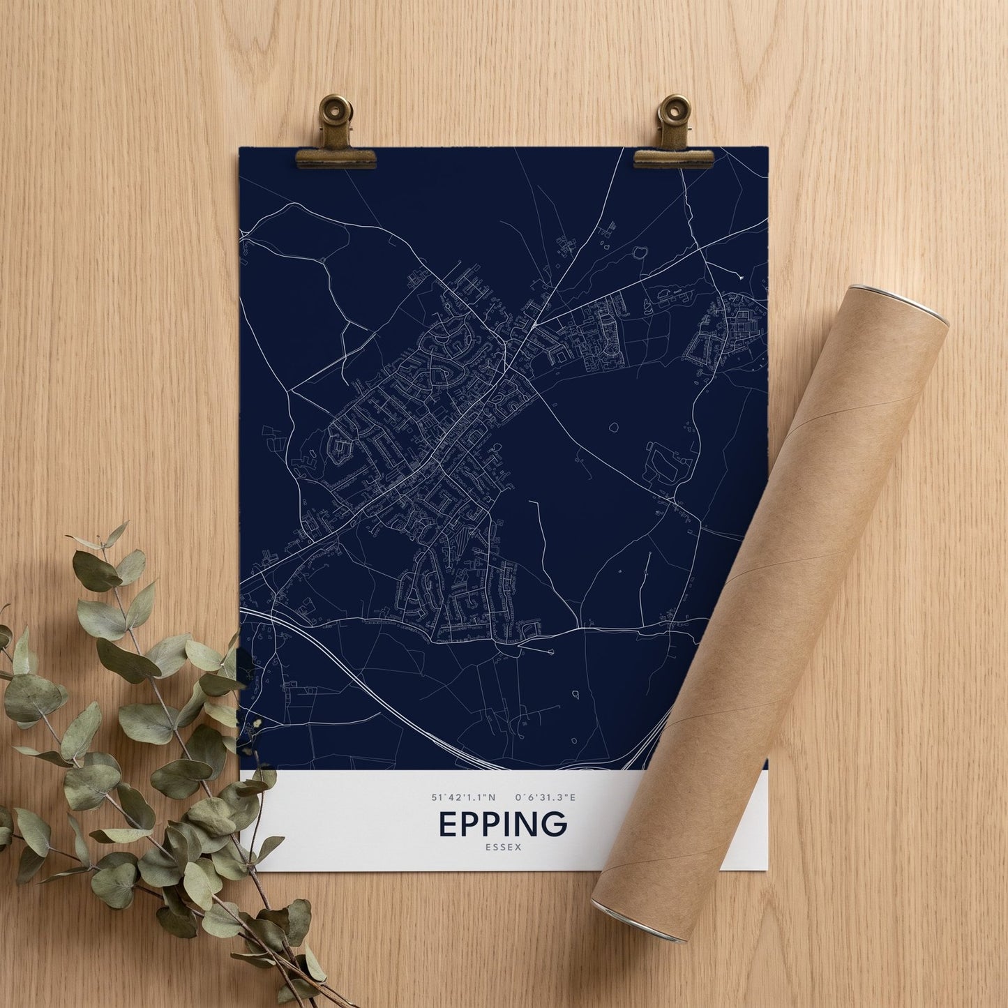 Epping — Map Print