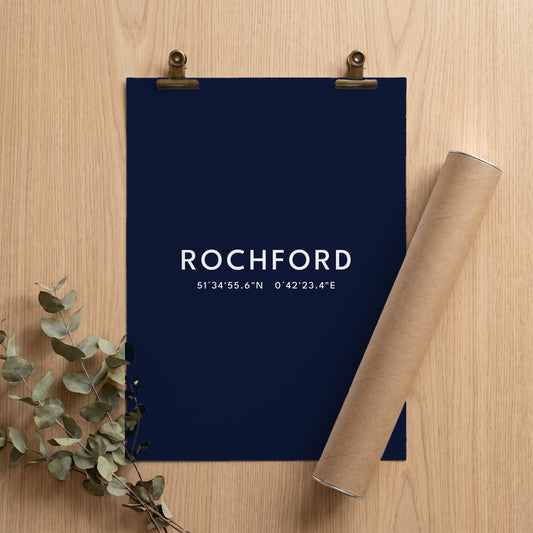Rochford — Coordinates Print