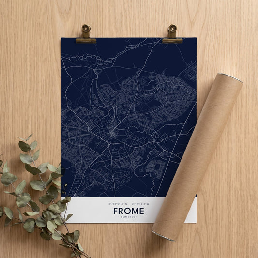 Frome — Map Print