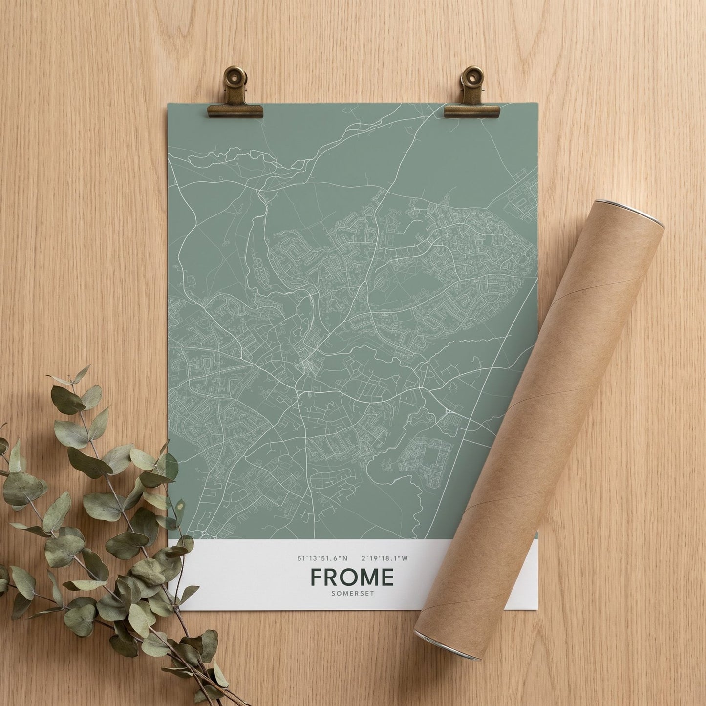Frome — Map Print