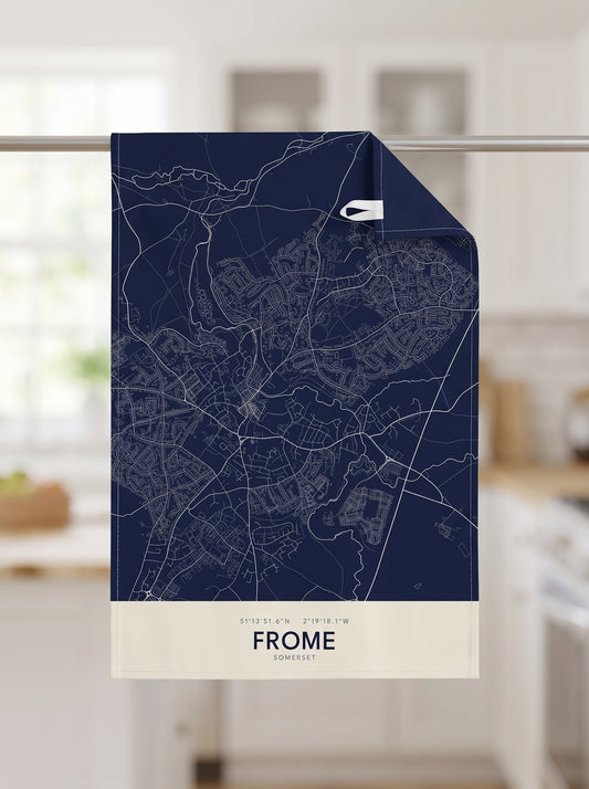 Frome — Map Tea Towel