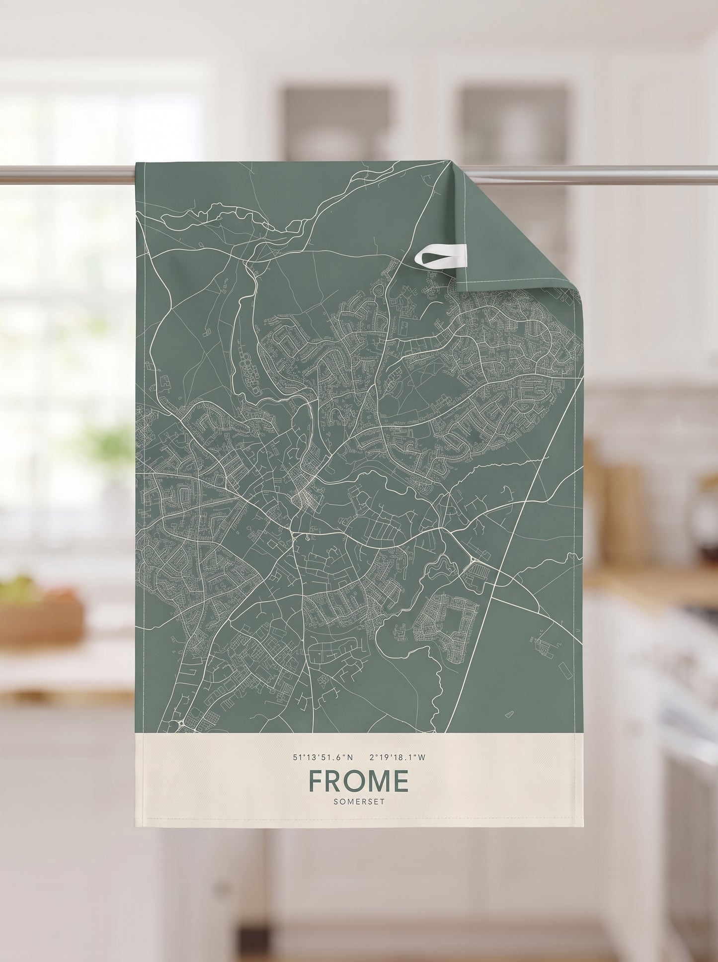Frome — Map Tea Towel