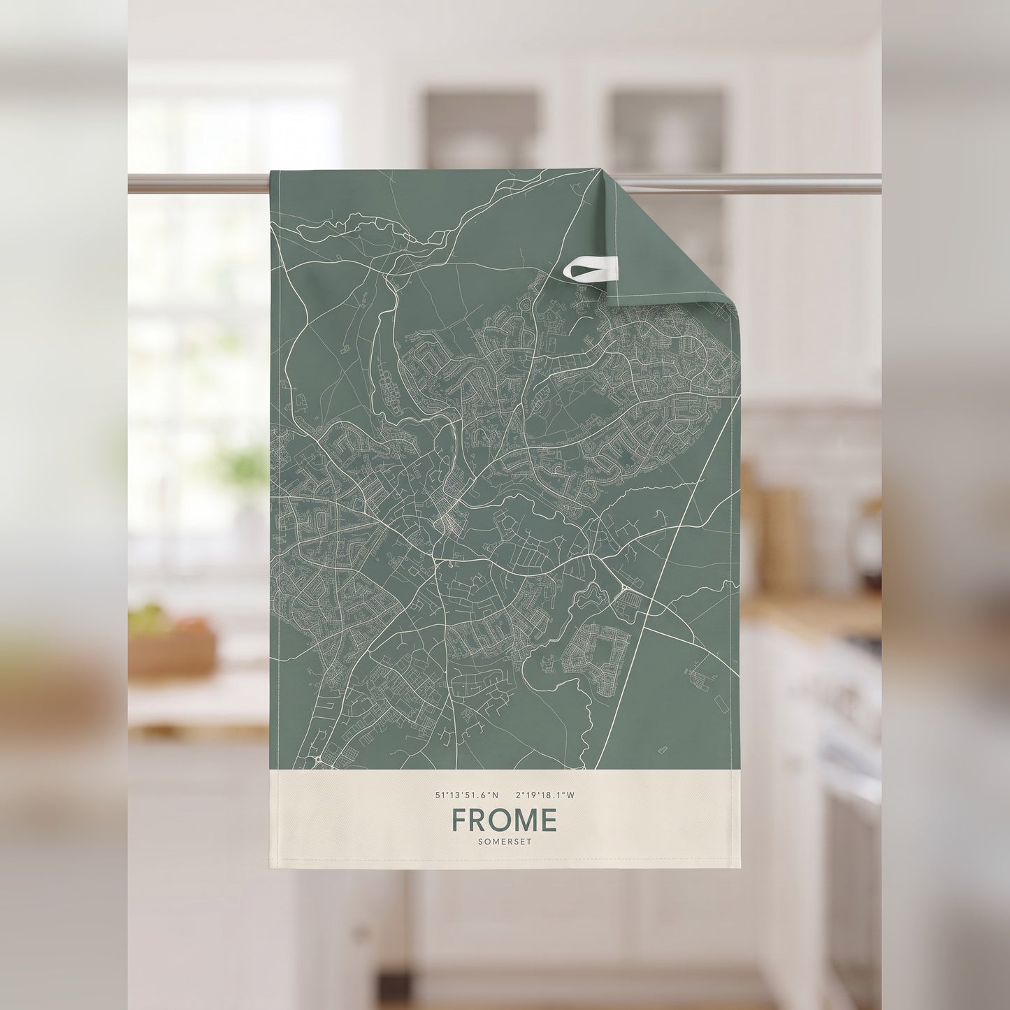 Frome — Map Tea Towel