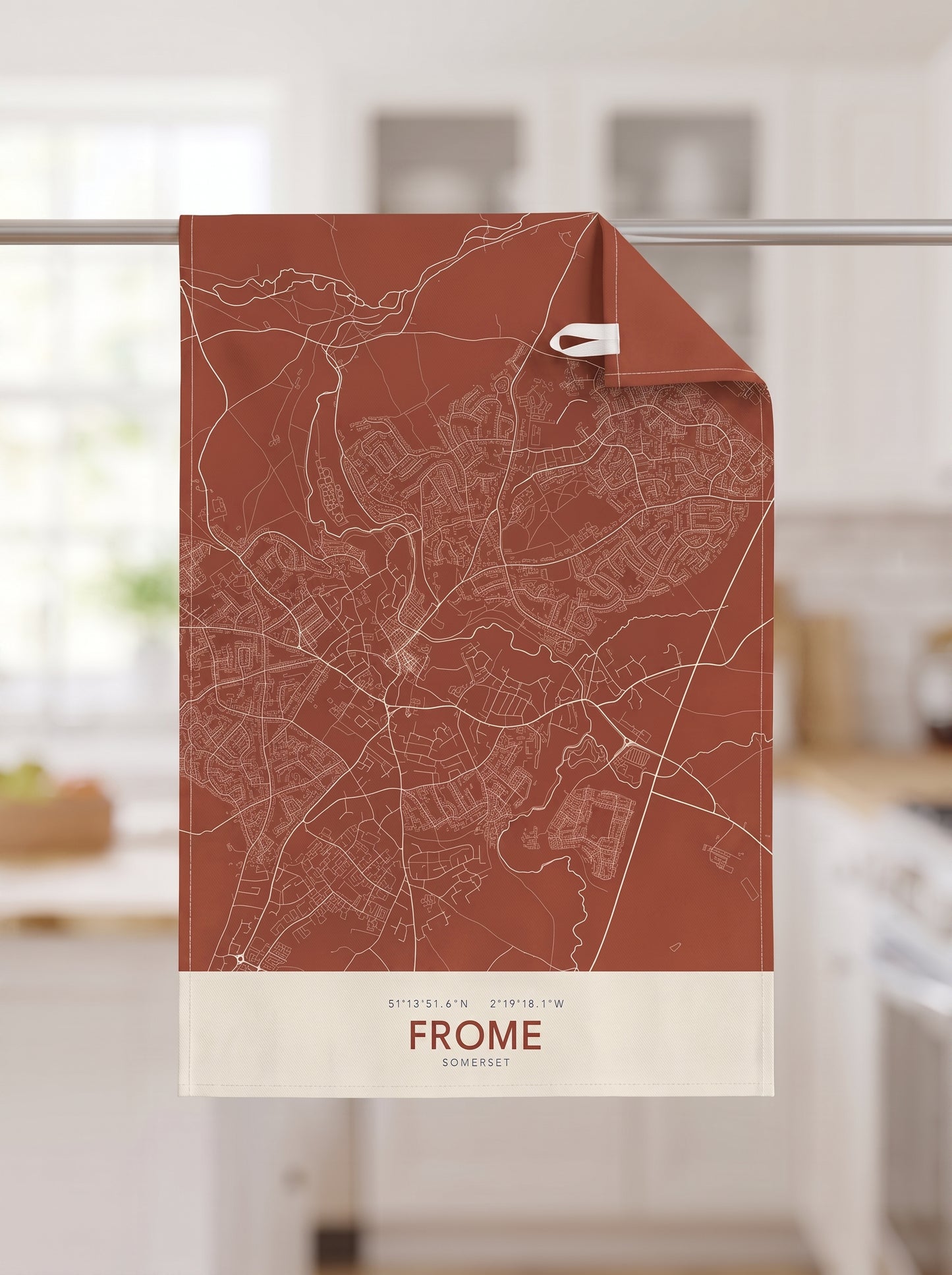 Frome — Map Tea Towel