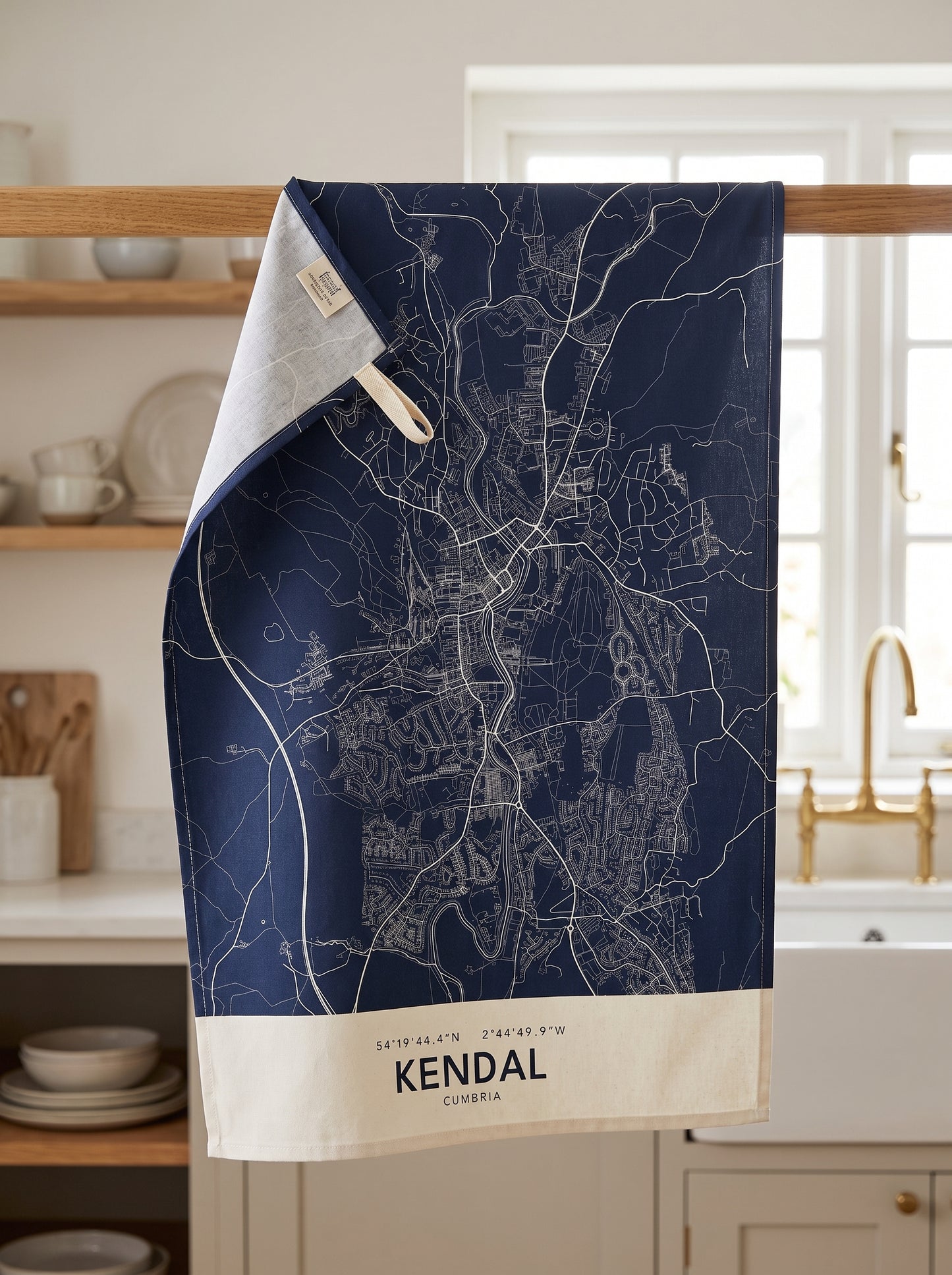 Kendal — Map Tea Towel