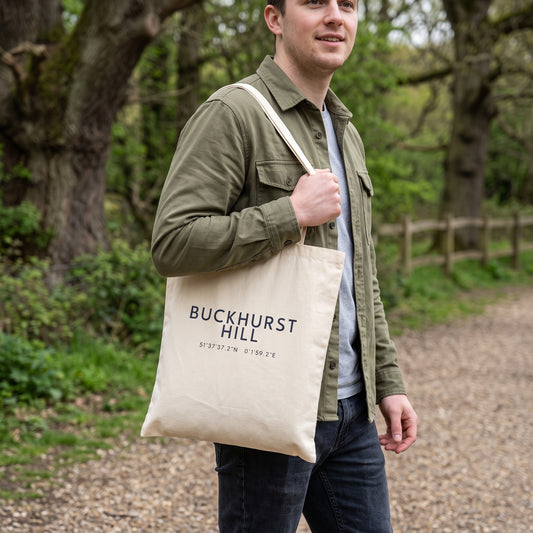 Buckhurst Hill — Coordinates Natural Tote