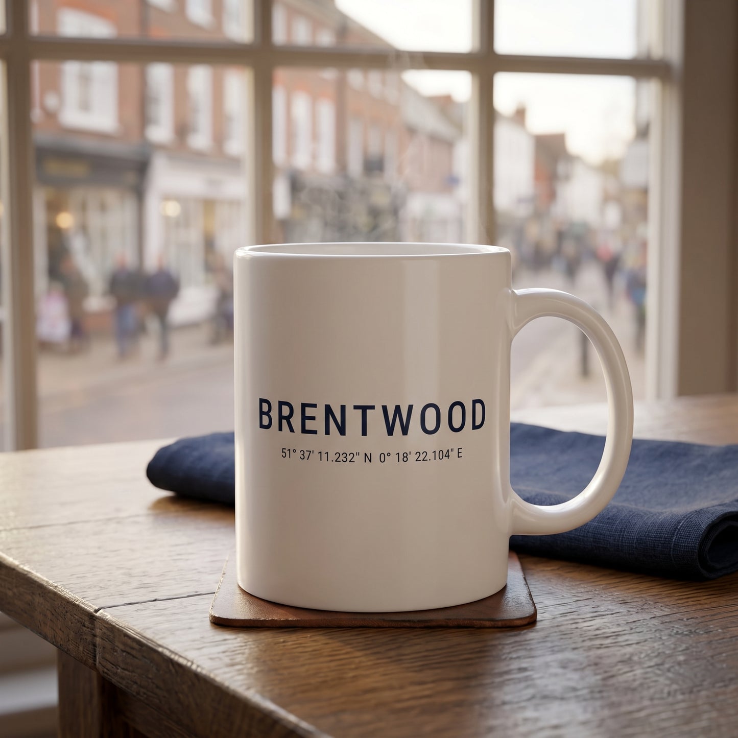 Brentwood — Coordinates Ceramic Mug