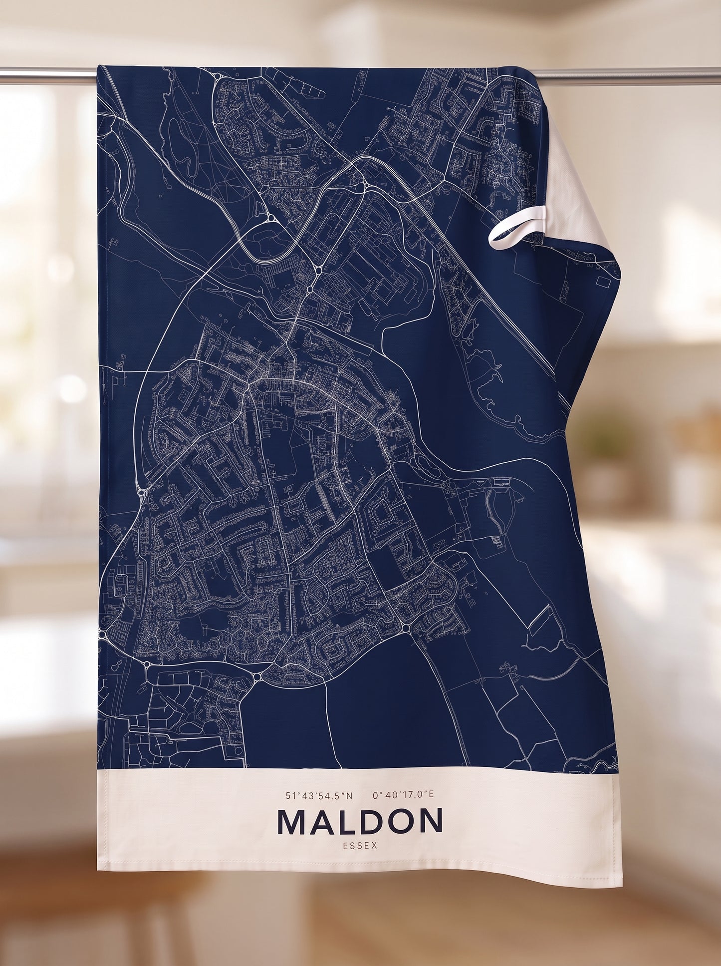 Maldon — Map Tea Towel