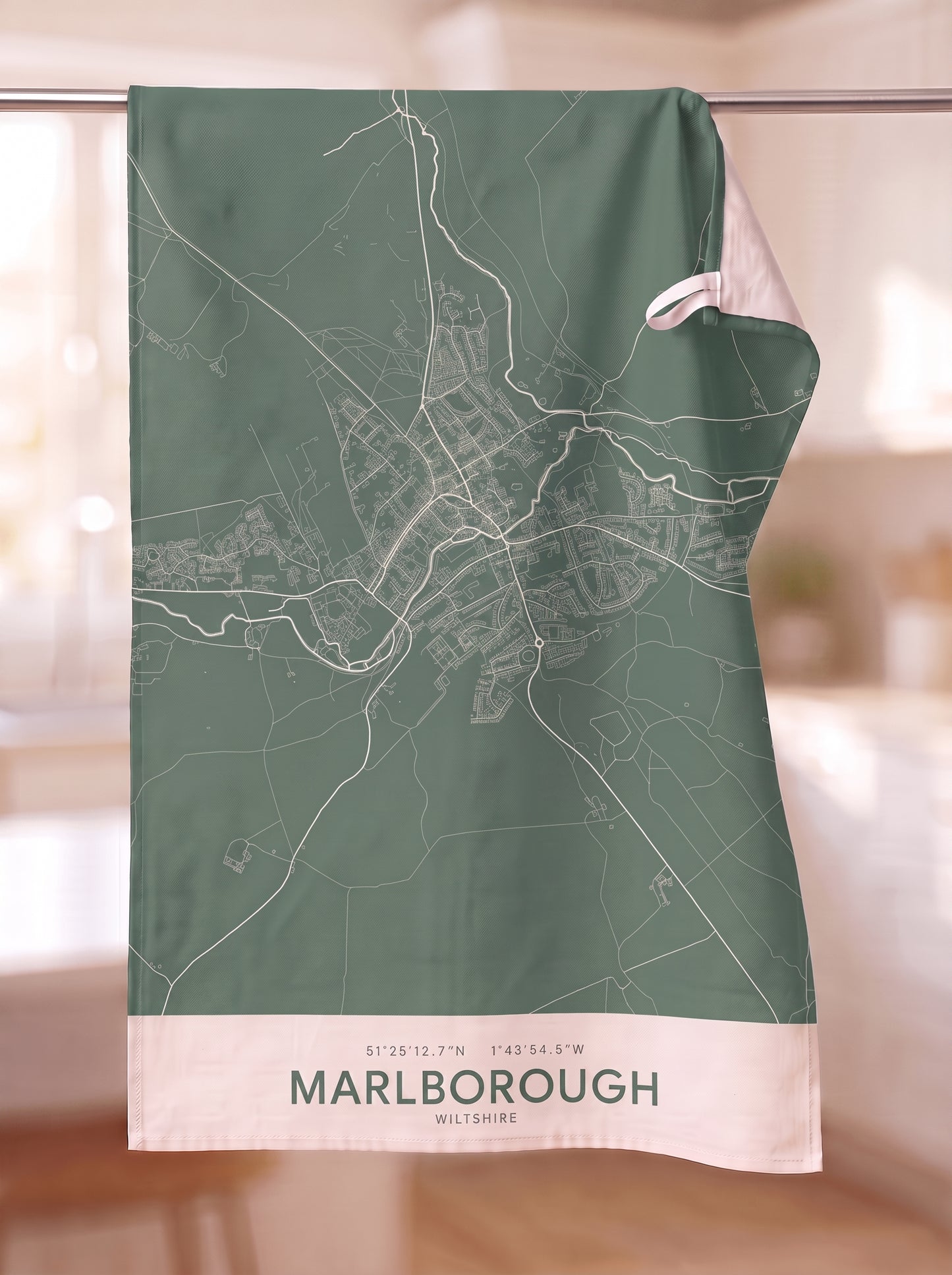 Marlborough — Map Tea Towel
