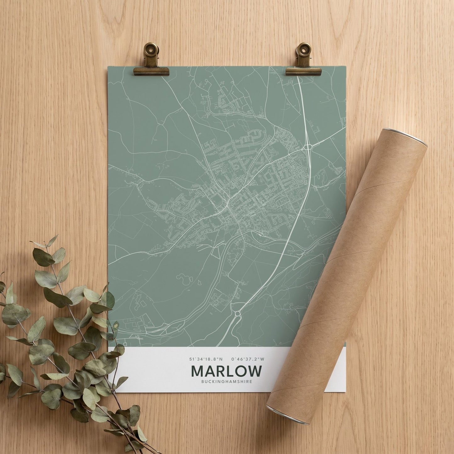 Marlow — Map Print
