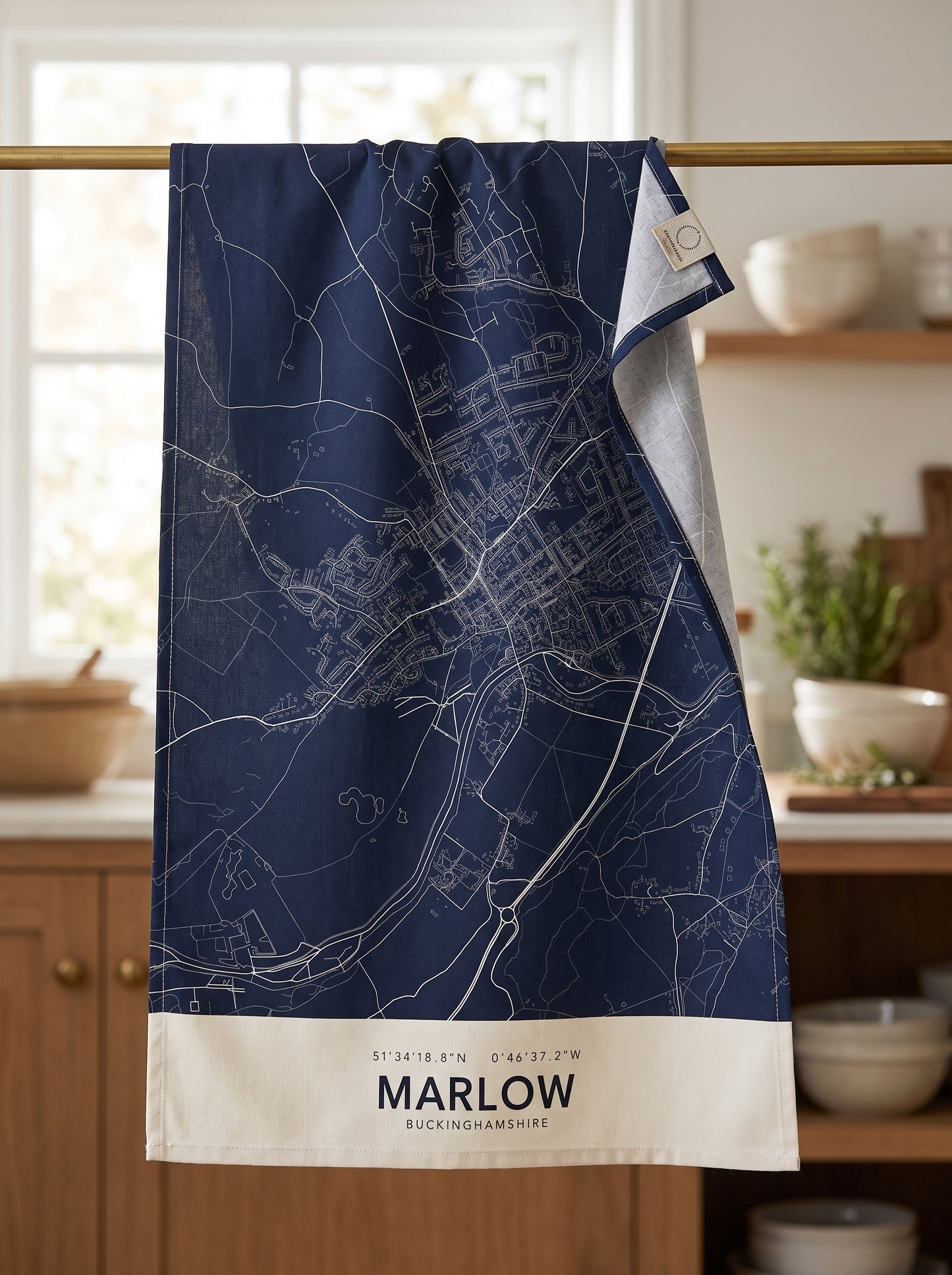 Marlow — Map Tea Towel