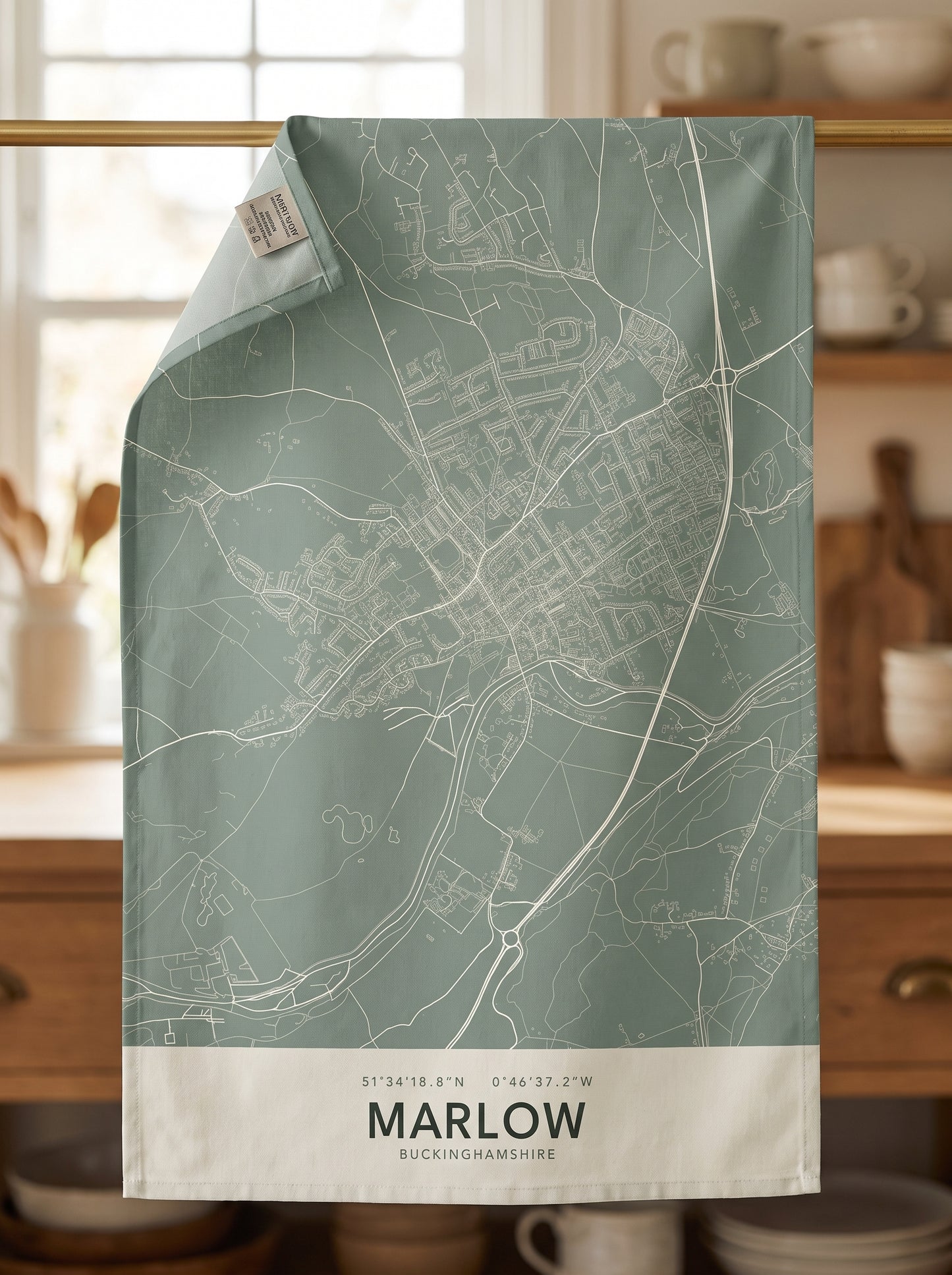 Marlow — Map Tea Towel