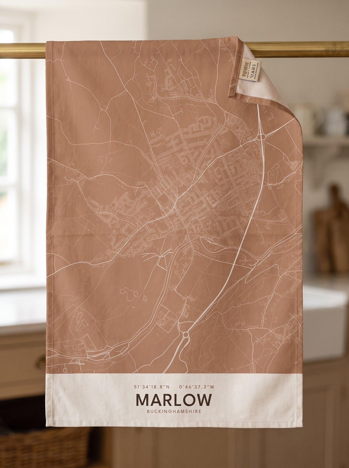 Marlow — Map Tea Towel
