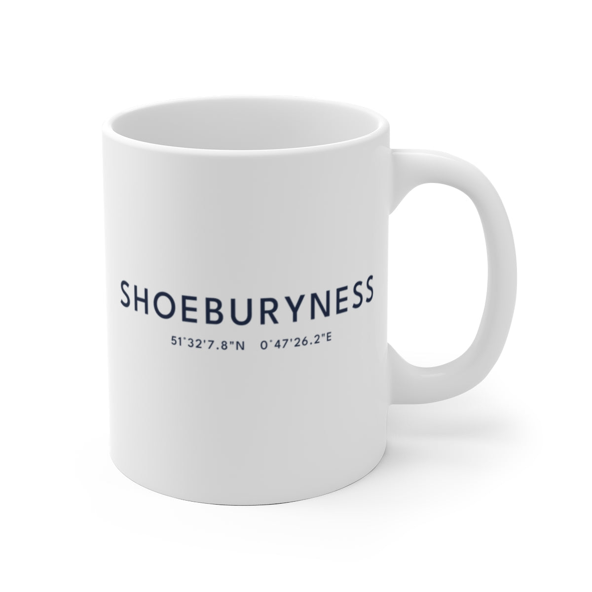 Shoeburyness — Coordinates Ceramic Mug
