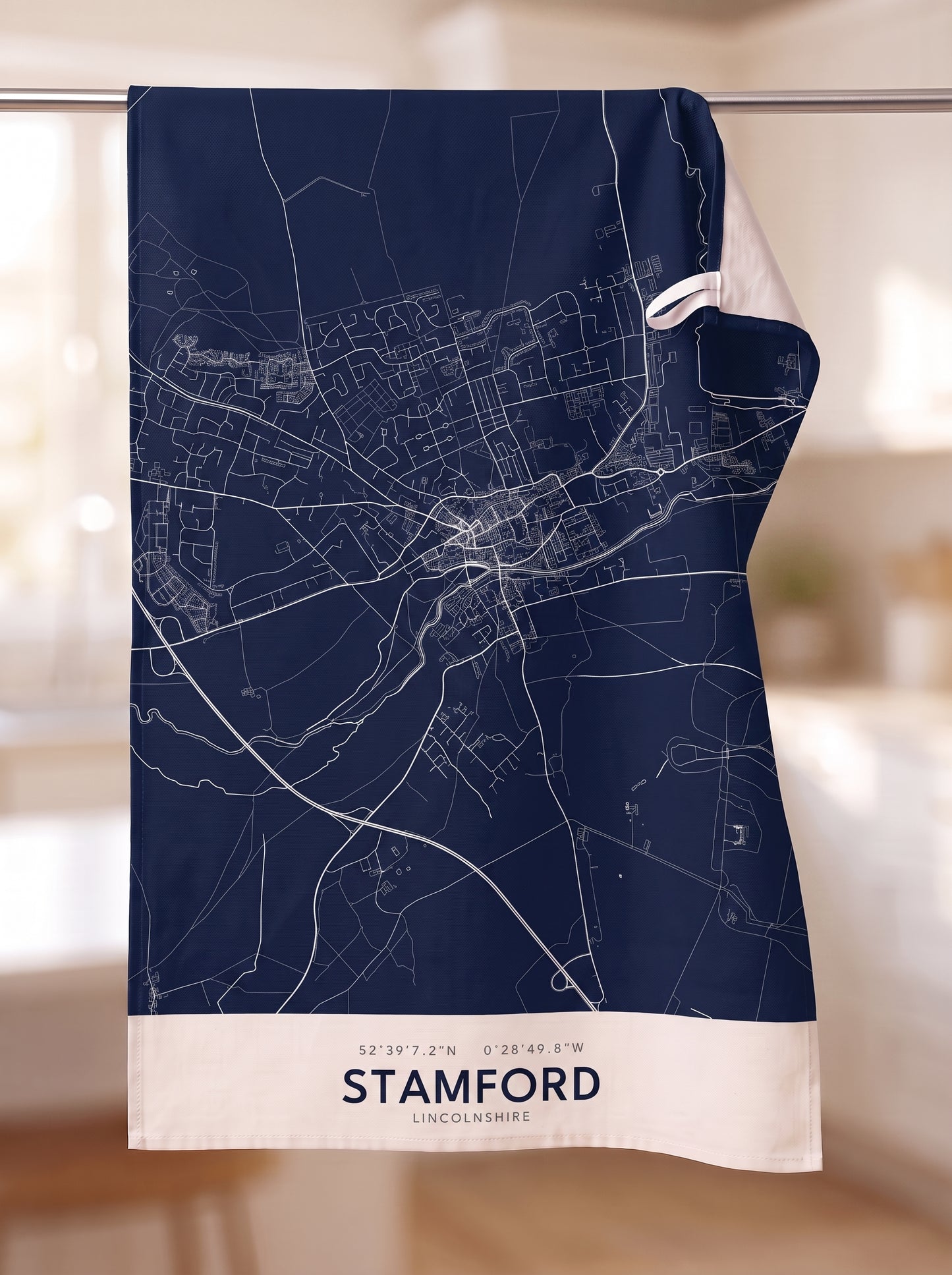 Stamford — Map Tea Towel