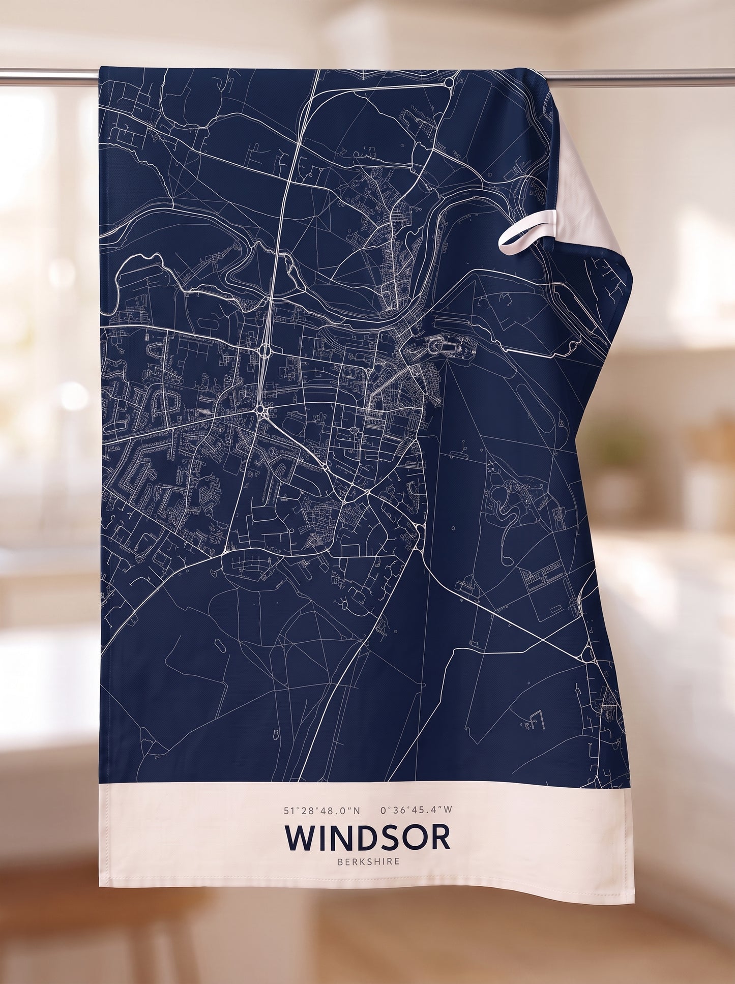 Windsor — Map Tea Towel